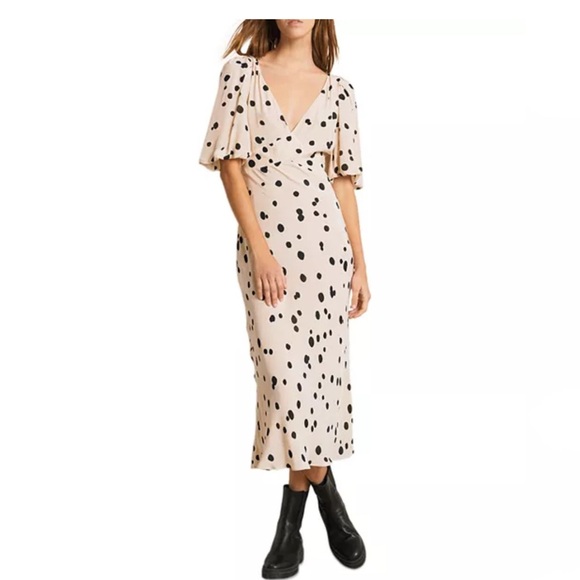 ba&sh Dresses & Skirts - Ba&sh Delize Midi Dress/ Polka dots/ Size medium